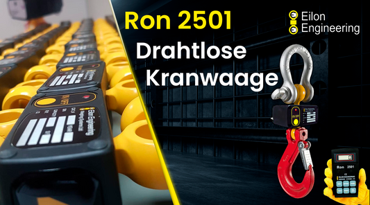 Wie die drahtlose Kranwaage Ron 2501 bei Ihren Hebeanwendungen helfen kann