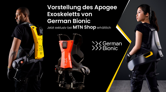 Das neue 'Apogee' Exoskelett von German Bionic