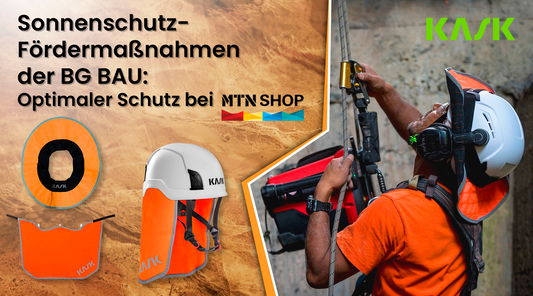 Sonnenschutz-Fördermaßnahmen der BG BAU: Optimaler Schutz bei MTN SHOP