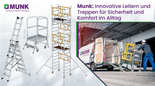 Munk: Innovative Leitern und Treppen für Sicherheit und Komfort im Alltag