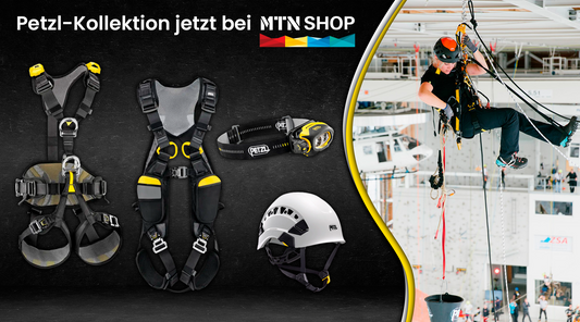 Petzl-Kollektion jetzt bei MTN SHOP