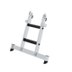 Munk Stufen-Glasreinigerleiter Unterteil nivello-Traverse & clip-step R13