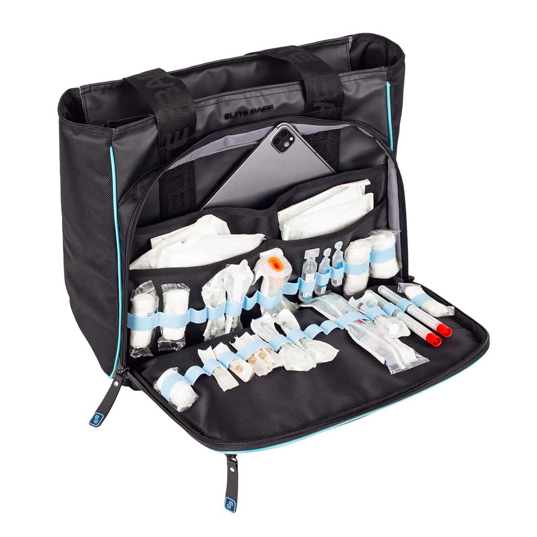 Elite Bags TECBAG Pflege-Schultertasche Detailansicht medizinische Tasche fuer Erste Hilfe und Rettungsdienst - imagen 8