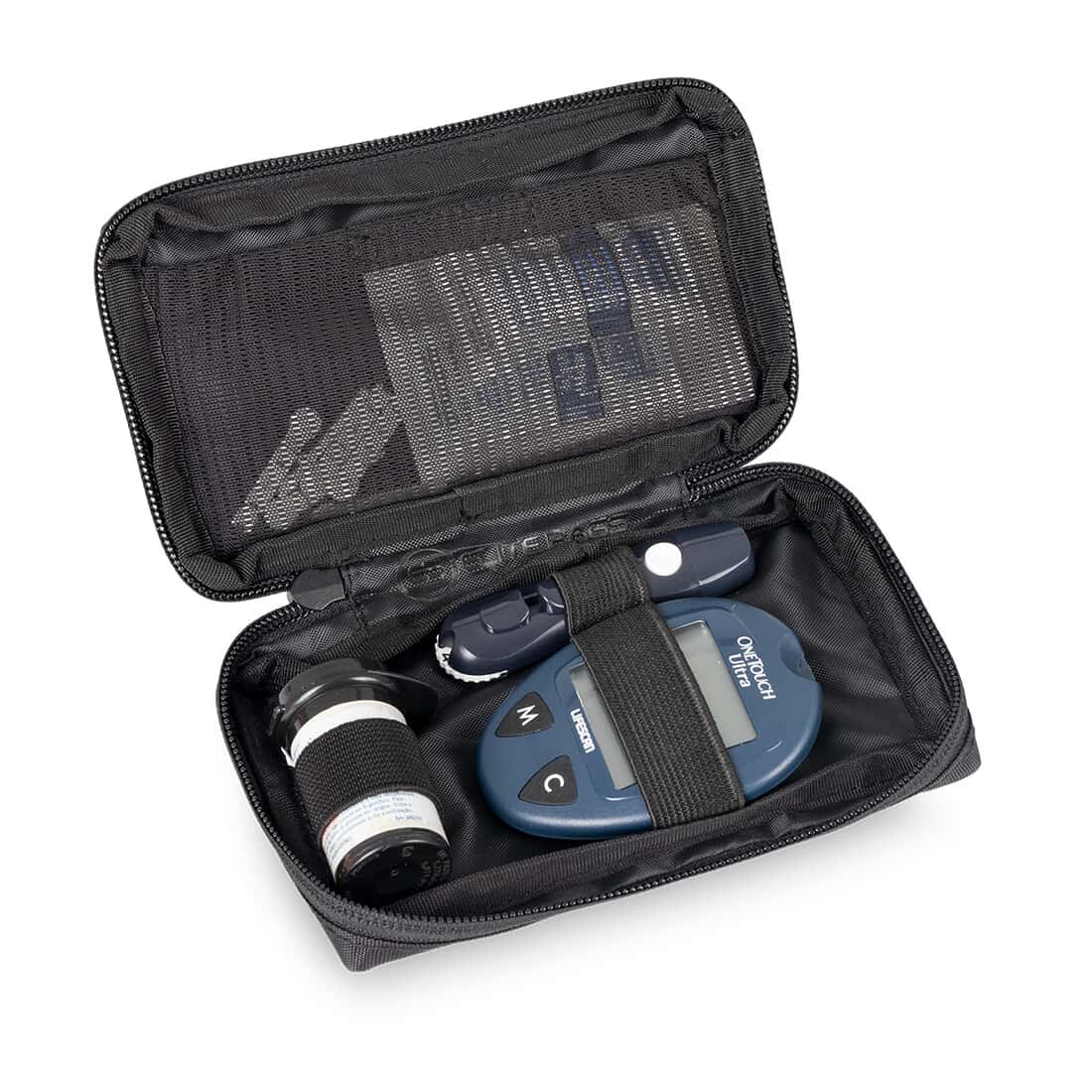 Elite Bags GLUCO'S Blutzucker-Messgeraetetasche Seitenansicht der medizinischen Ausruestungstasche - imagen 3