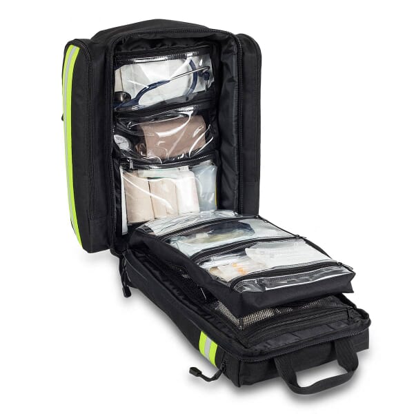 Elite Bags SUPPORTER Notfallrucksack Detailansicht medizinische Tasche fuer Erste Hilfe und Rettungsdienst