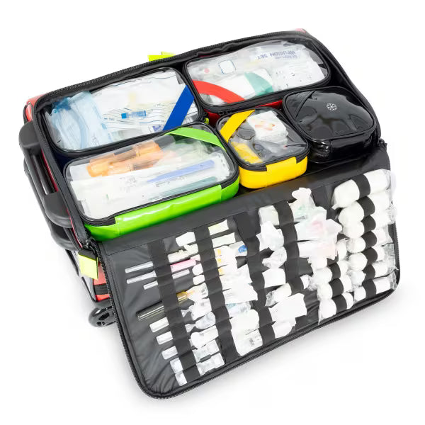 Elite Bags EMERAIR TROLLEY Beatmungskoffe Seitenansicht der medizinischen Ausruestungstasche - imagen 3