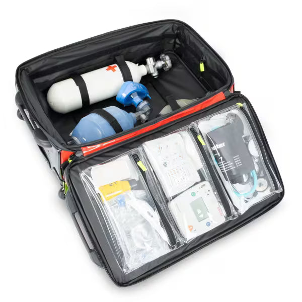 Elite Bags EMERAIR TROLLEY Beatmungskoffe Rueckseite und Befestigungssystem - imagen 4