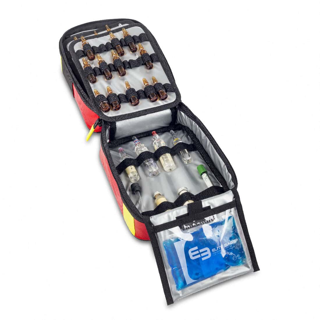 Elite Bags POULERBOX Ampullarium Seitenansicht der medizinischen Ausruestungstasche - imagen 3