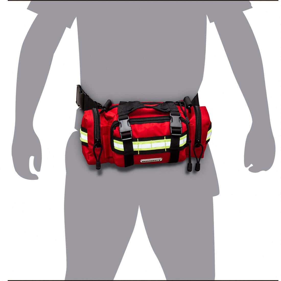 Elite Bags HIPSTER Erste-Hilfe Huefttasche Rueckseite und Befestigungssystem - imagen 4