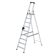 Munk Stufen-Stehleiter einseitig begehbar – Einseitig begehbare Alu-Stehleiter mit rutschfesten 80 mm Stufen, Ablageschale & 150 kg Tragkraft. Sicher & komfortabel arbeiten – jetzt bestellen! – Jetzt erhältlich im MTN Shop DE. - imagen 6