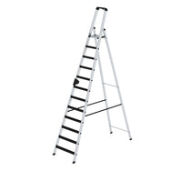 Munk Stufen-Stehleiter einseitig begehbar mit clip-step – Hochwertige Alu-Leiter mit rutschhemmenden Clip-Step Stufen, ergo-pad® Griffzone & 150 kg Tragkraft. Sicher & komfortabel arbeiten – jetzt bestellen! – Jetzt erhältlich im MTN Shop DE. - imagen 9