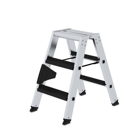 Munk Stufen-Stehleiter beidseitig begehbar mit clip-step relax – – Jetzt erhältlich im MTN Shop DE.
