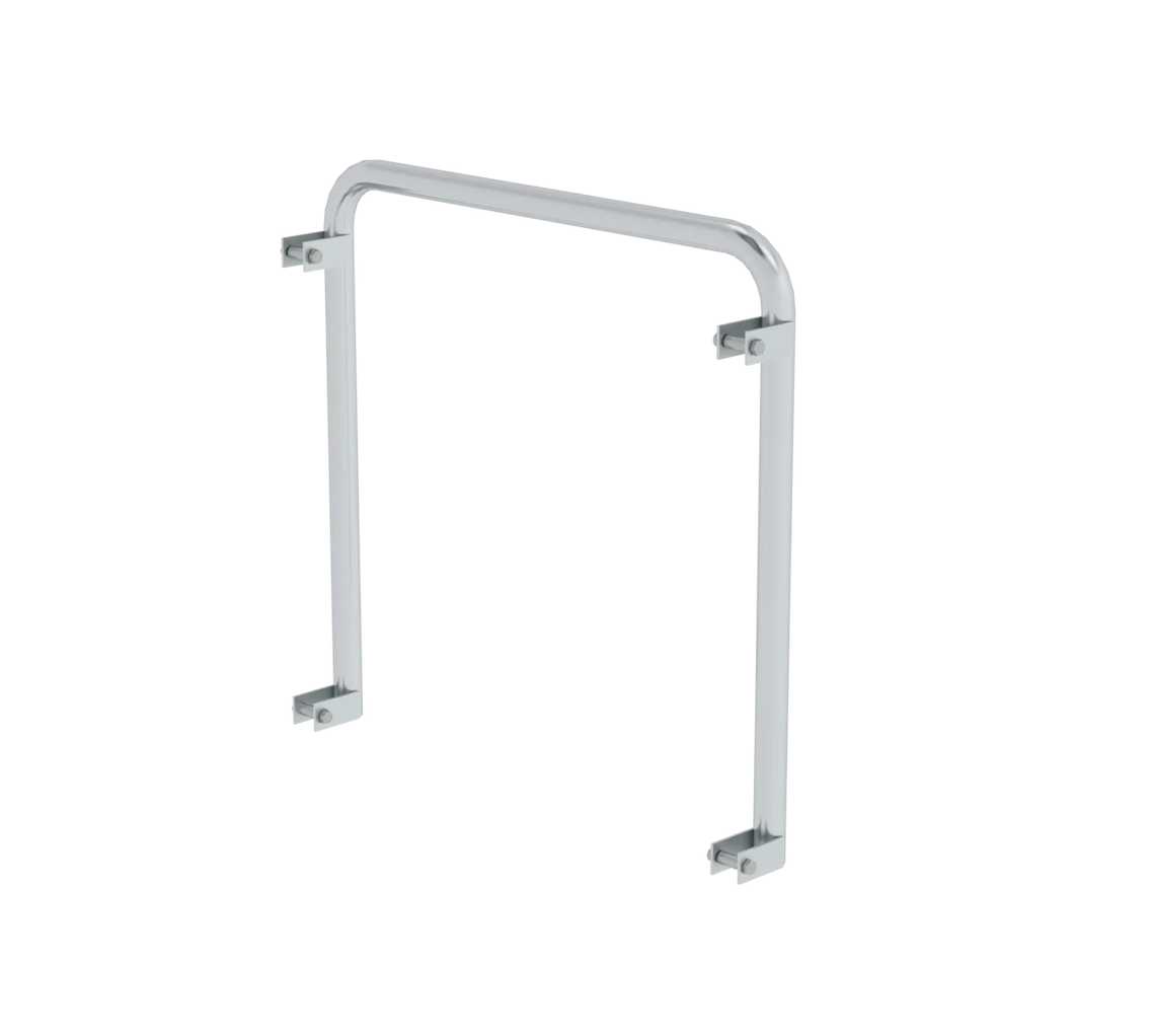 Munk Geländer stirnseitig für Arbeitspodest starr