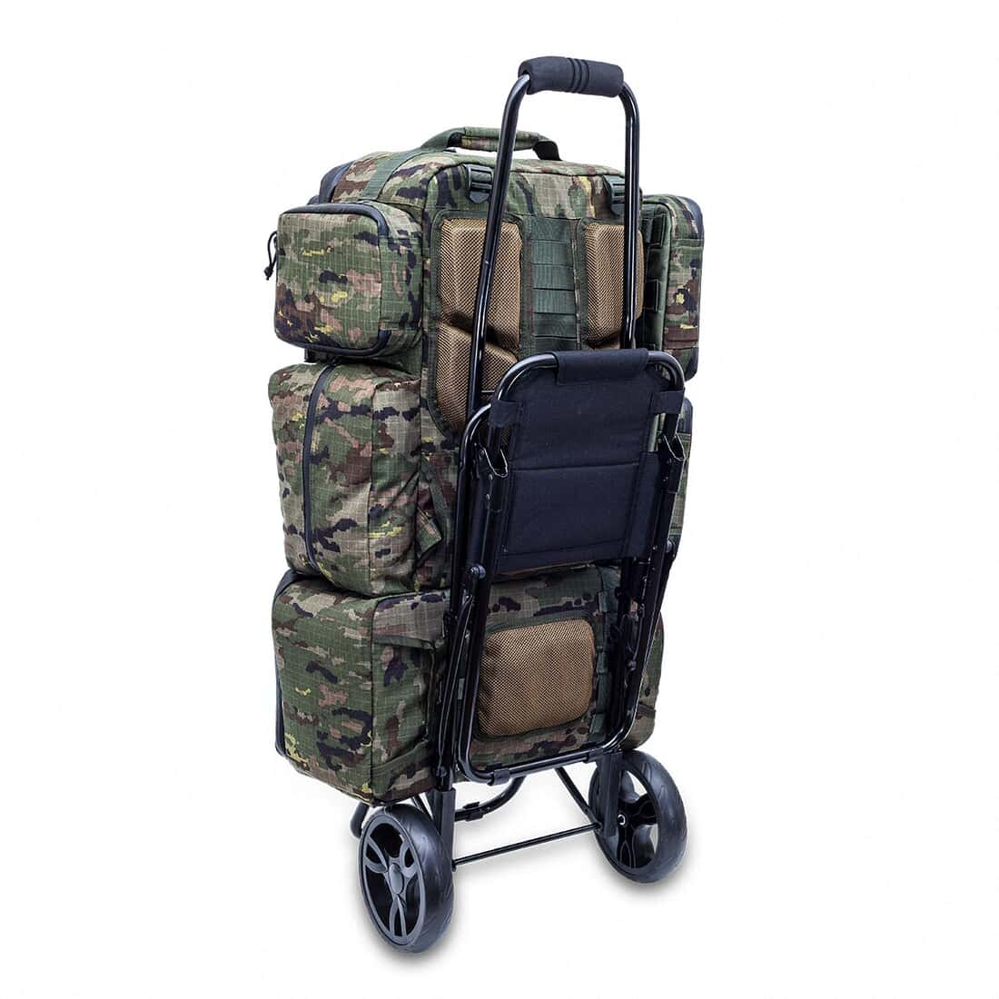 Elite Bags ROLL & SIT Trolley Rueckseite und Befestigungssystem - imagen 4