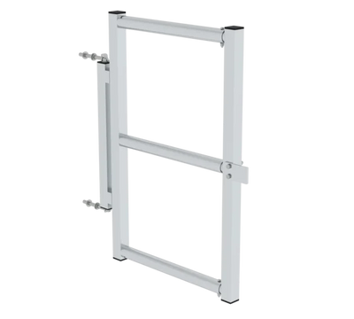 Munk Sicherungstüre teleskopierbar für Plattformbreite 600 mm / 800 mm / 1000 mm – zweites Bild