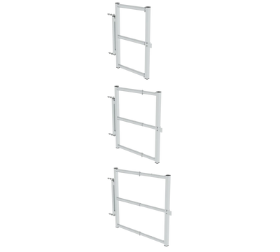 Munk Sicherungstüre teleskopierbar für Plattformbreite 600 mm / 800 mm / 1000 mm