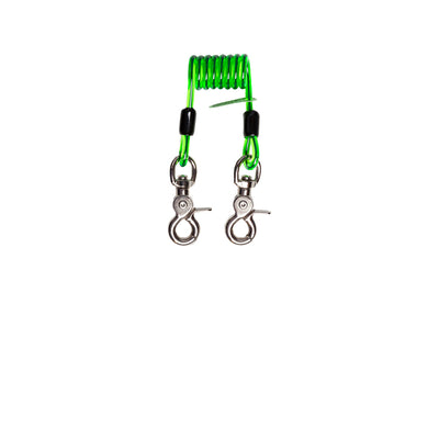 NLG Kurzes Spiral-Werkzeuglanyard mit Quick Clip – (10er-Pack) – zweites Bild