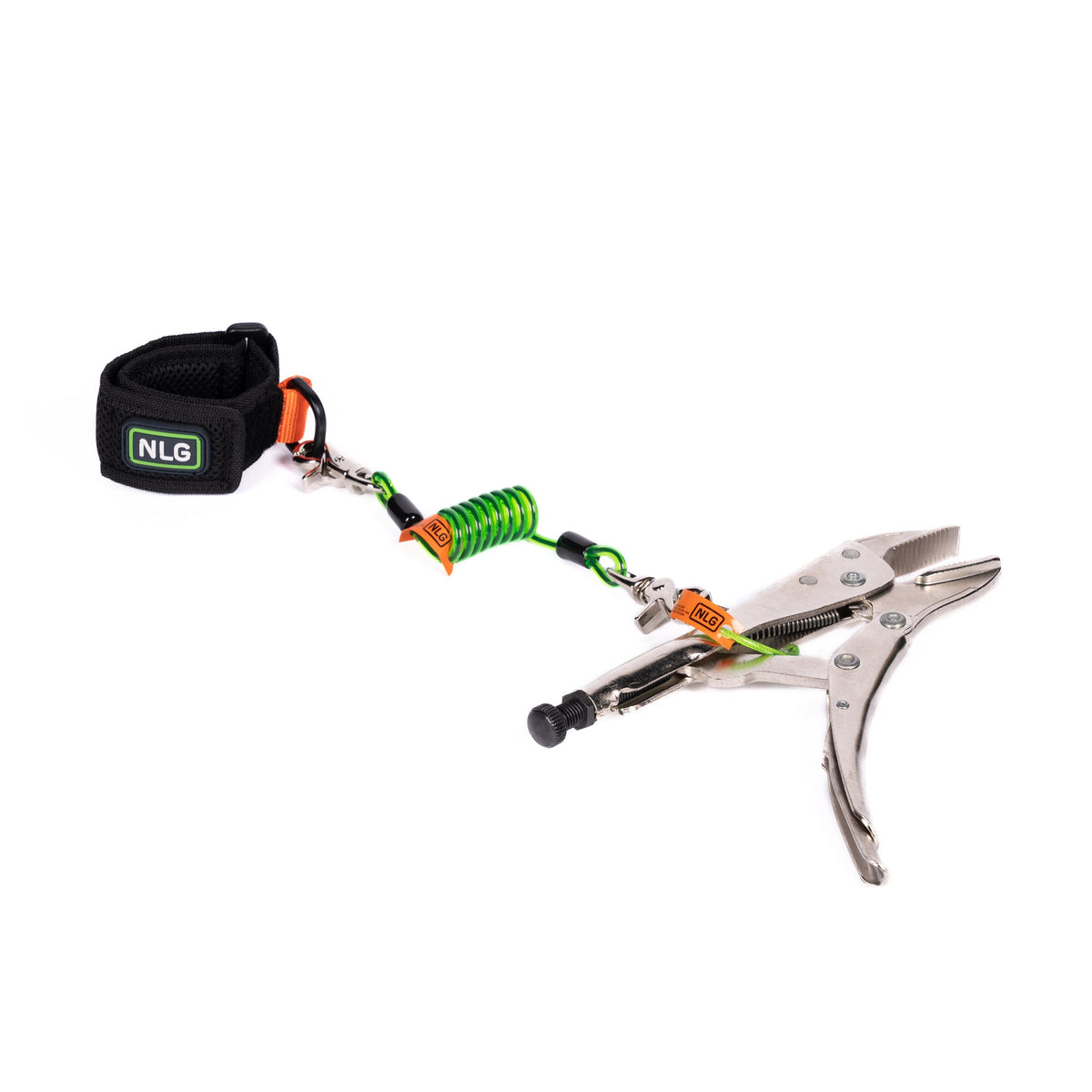 NLG Kurzes Spiral-Werkzeuglanyard mit Quick Clip – (10er-Pack) - imagen 6