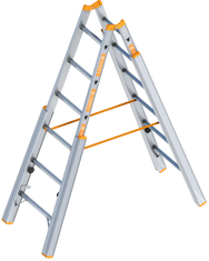 Layher Treppenstehleiter TOPIC – Layher Treppenstehleiter TOPIC: Mit einfach verstellbaren Holmverlängerungen für flexiblen Einsatz. Robuste, sichere Stehleiter für alle Höhen. Jetzt kaufen! – Jetzt erhältlich im MTN Shop DE. - imagen 2