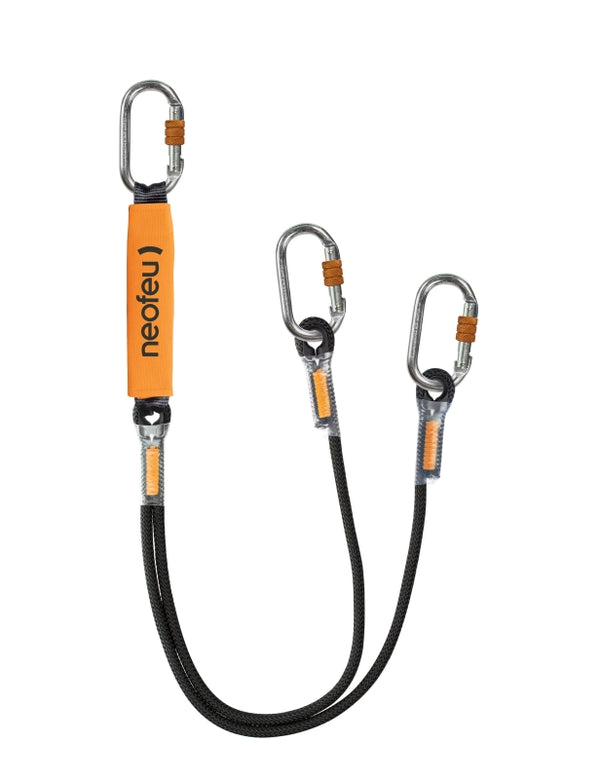 Neofeu Energieabsorber mit integriertem Kernmantelseil-Lanyard – – Jetzt erhältlich im MTN Shop DE.