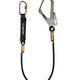 Neofeu Energieabsorber mit integriertem fixem Lanyard in Kernmantelseil ABS'O (1m)