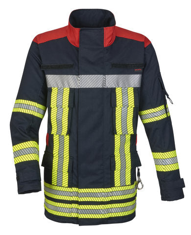 Watex Einsatzjacke "Fire-Jack II" – Blau/rot