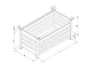 Eichinger Vollwand-Stapelpalette 1316 – – Jetzt erhältlich im MTN Shop DE. - imagen 6