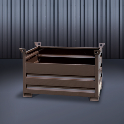 Eichinger Vollwand-Stapelpalette 1322 RAL8017
