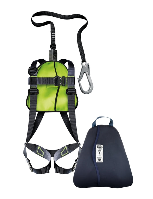 Neofeu Full Body Harness + Shock Absorber mit 2 M integriertem Gurtband Ktp Evo 2 – – Jetzt erhältlich im MTN Shop DE.