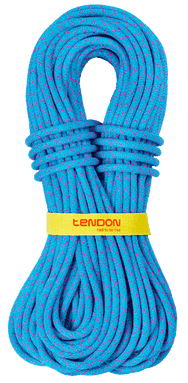 Tendon climbing rope Master 9.7 TeFIX® - легка, міцна одинарна мотузка з технологією TeFIX® для максимальної безпеки та 0% зміщення оболонки. Ідеально підходить для спортивних альпіністів! Відкрийте зараз! – Тепер доступний у MTN Shop DE.