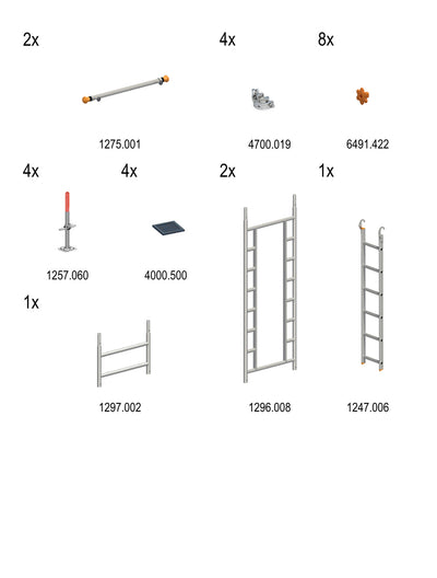 Layher SoloTower Treppen-Kit