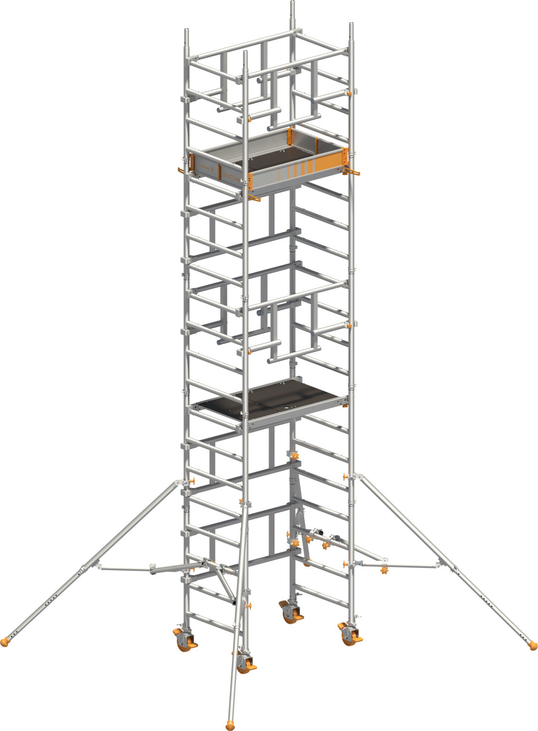 Layher SoloTower P2 SAFETY PLUS mit Doppelgeländer - imagen 4