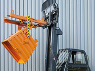 Kippvorgang des Eichinger Kippgeschirrs 2029 mit Gabelstapler in Aktion - imagen 10