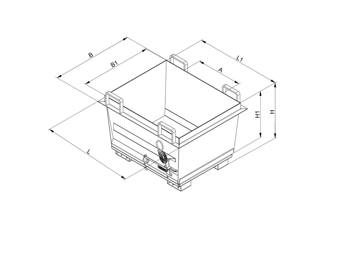 Eichinger Bodenklappen-Container 2033 – – Jetzt erhältlich im MTN Shop DE. - imagen 7