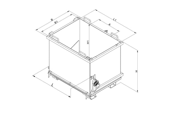 Eichinger Steinzangen-Entriegelung, Zubehör Baustoff-Container – – Jetzt erhältlich im MTN Shop DE.