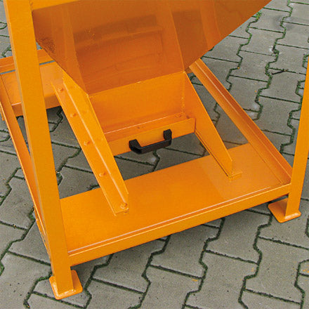 Eichinger Silobehälter mit Dosier-Schiebeklappe am Auslauftrichter 2058 – – Jetzt erhältlich im MTN Shop DE.