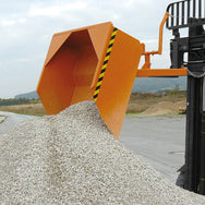 Eichinger Schaufel mit geschlossenen Stapler-Einfahrtaschen und Kranösen 2062 – Mechanische Schaufel für Schüttgüter, Traglast bis 4000 kg, Inhalt bis 2500 L. Mit Seilzug-Ablass und Kettensicherung. Jetzt bestellen! – Jetzt erhältlich im MTN Shop DE. - imagen 5