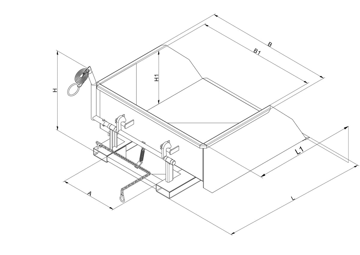 Eichinger Schaufel mit Staplergabel-Durchschub 2063 – – Jetzt erhältlich im MTN Shop DE. - imagen 7