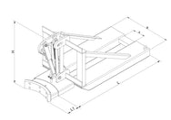 Eichinger Fasslifter für Stahl- und Kunststoff-Fässer 2212 - 2 x Fässer – – Jetzt erhältlich im MTN Shop DE. - imagen 2