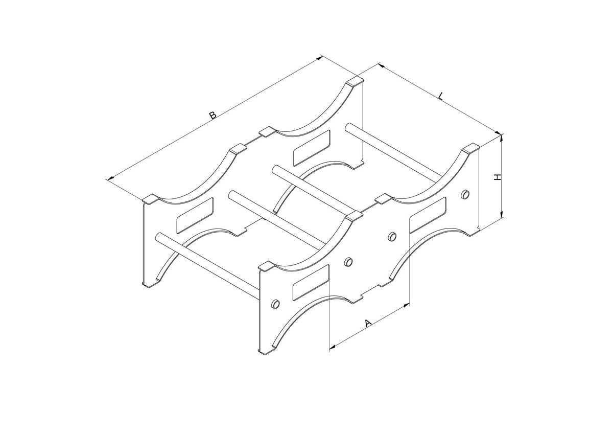 Eichinger Fasspalette modular zu ergänzen und zu stapeln 2261 – – Jetzt erhältlich im MTN Shop DE. - imagen 3