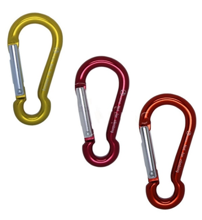 Aliens Spiralkabel 4 Minikarabiner & Schlaufe – zweites Bild