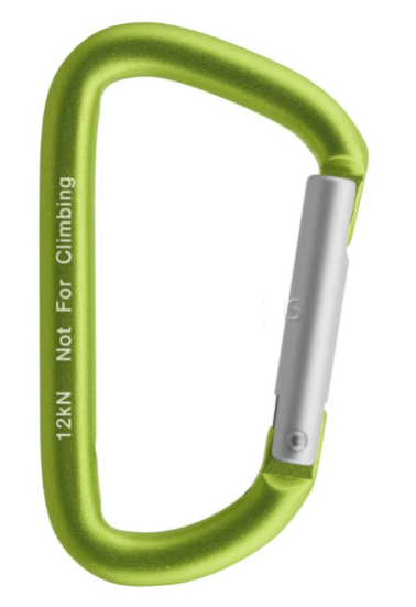Aliens Zubehörkarabiner Accessory – Grün/Gold / Schnappverschluss