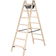 Munk Stufen-Stehleiter Holz beidseitig begehbar – – Jetzt erhältlich im MTN Shop DE.
