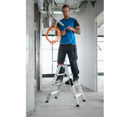 Munk Stufen-Stehleiter beidseitig begehbar – – Jetzt erhältlich im MTN Shop DE.