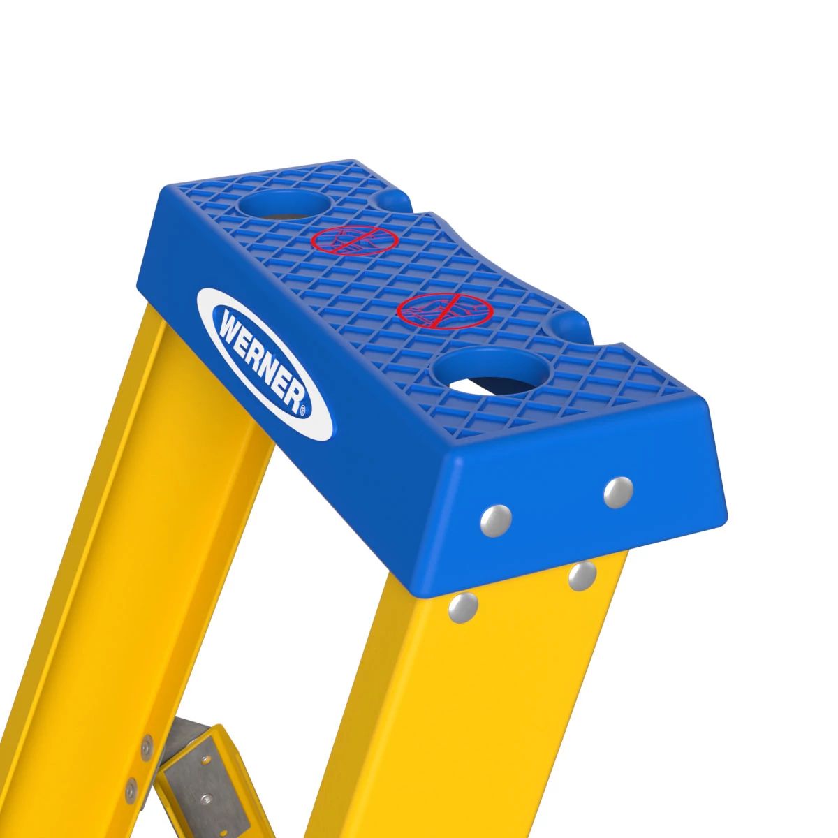Werner GFK Stufen Stehleiter - imagen 2