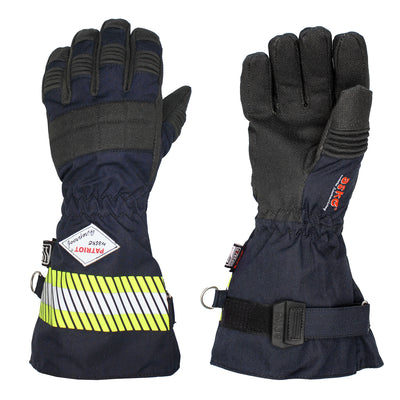 ASKÖ PATRIOT® Fireproof Lange Stulpe Blau Größe 14