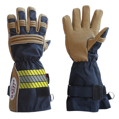 ASKÖ FIRE KEEPER® EN PBI Lange Stulpe Blau Größe 13