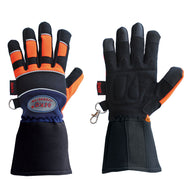 Askö Jugend-FW Stulpenhandschuh in Orange - imagen 2