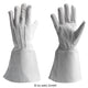 Askö FAHNENTRÄGER Handschuh Ziegenleder Weiß