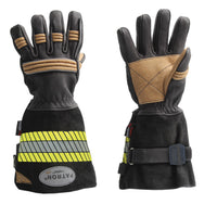 Askö PATRON®PBI Feuerwehrhandschuh mit langer Stulpe in Schwarz